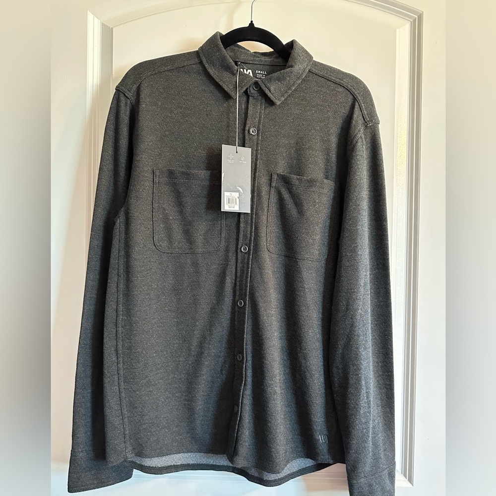 VRST Button-Up Shirt ~ Charcoal